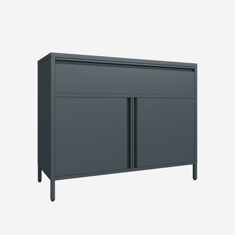 Popstrukt Bon Bon Sideboard - Dark Flint