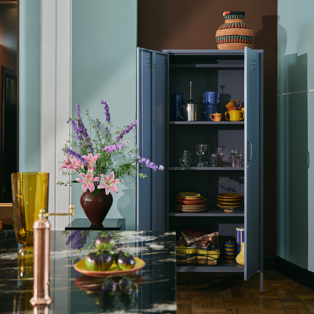 Popstrukt Sugar Cube Double Locker - Carbon Grey