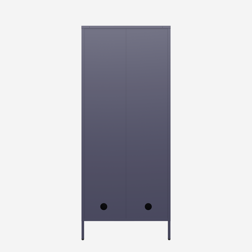 Popstrukt Sugar Cube Double Locker - Carbon Grey