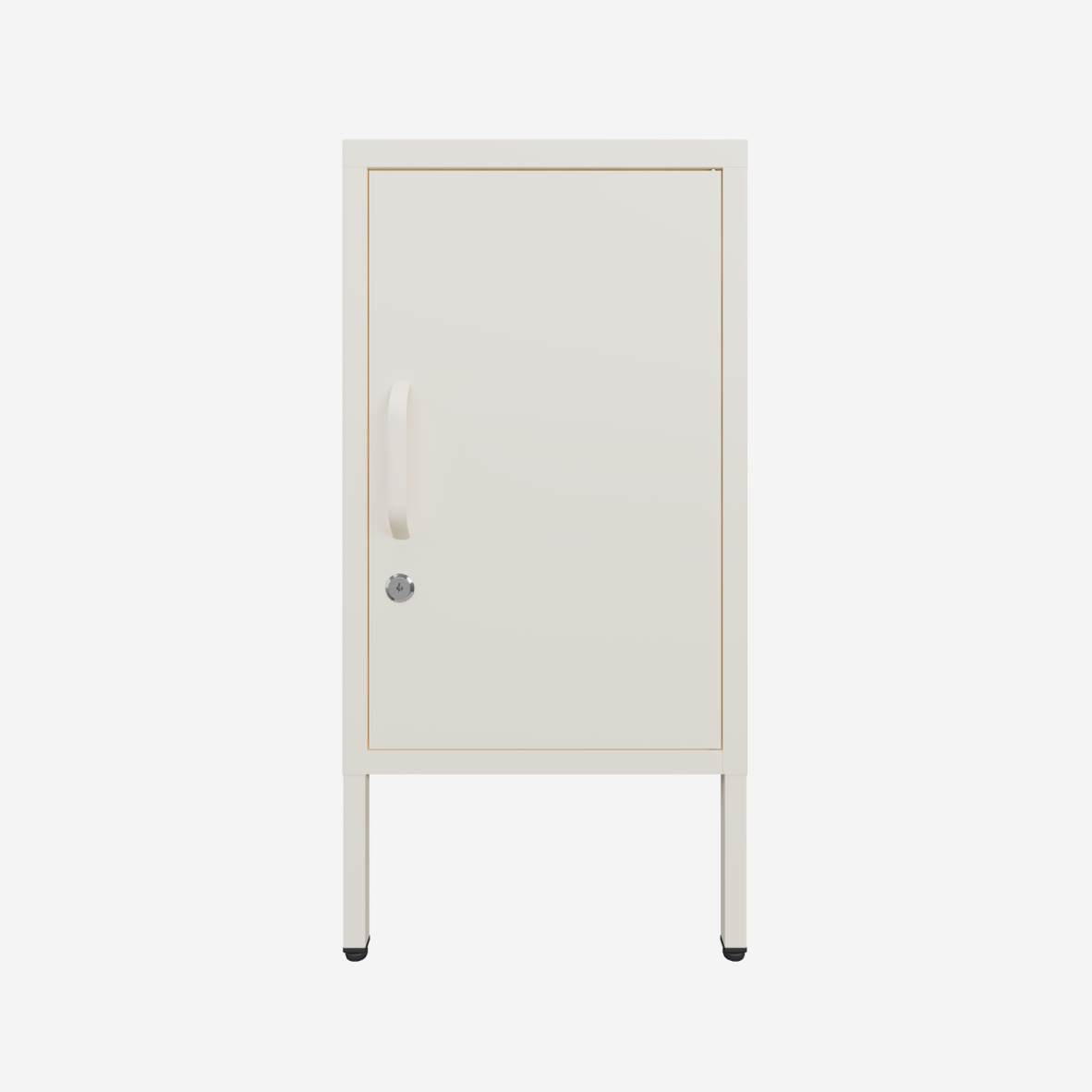 Popstrukt Sugar Cube Side Table - Soft White