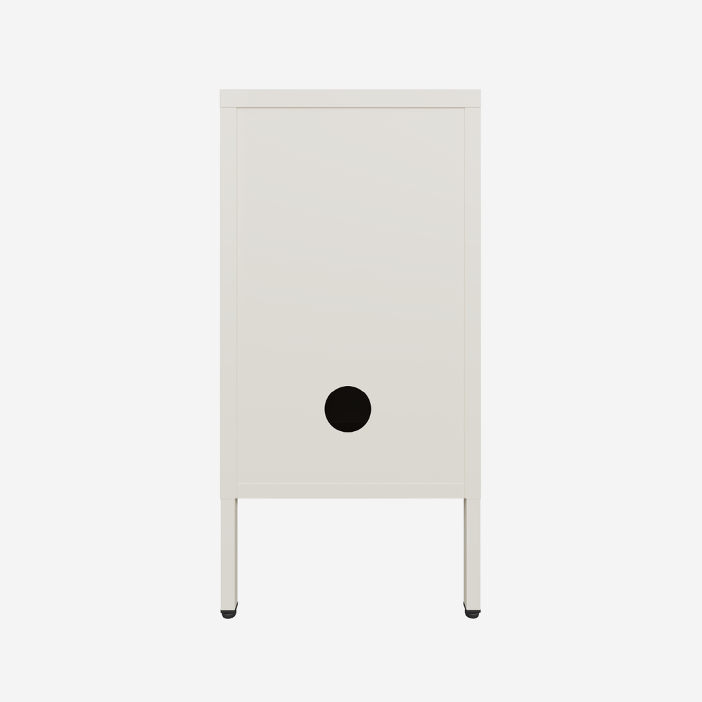 Popstrukt Sugar Cube Side Table - Soft White