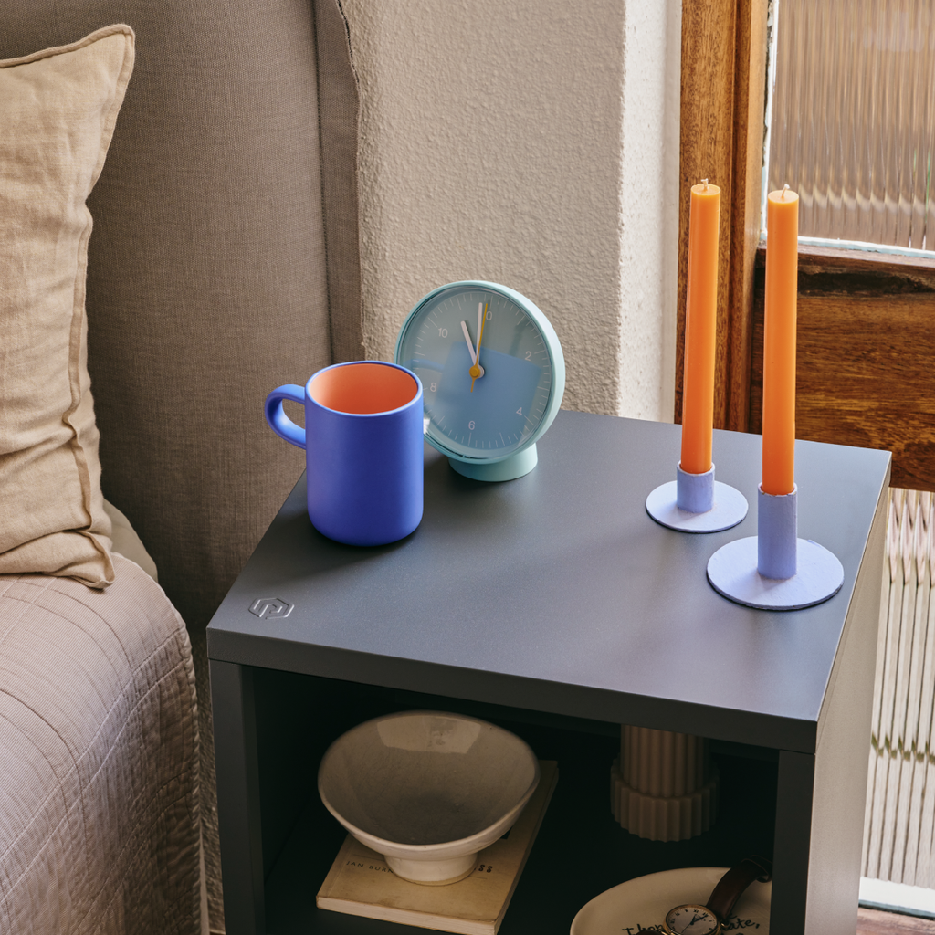 Popstrukt Wafer Side Table - Dark Sand