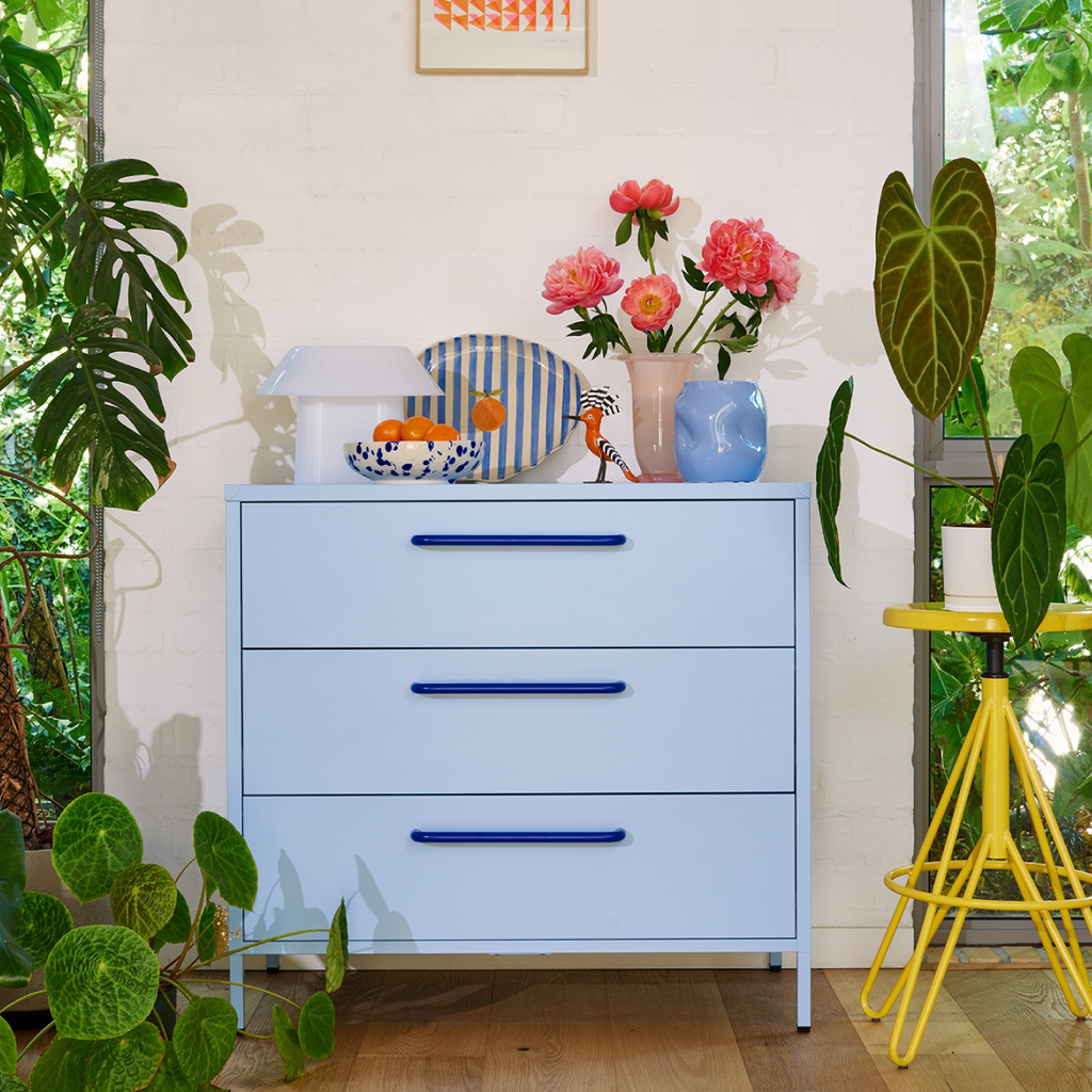 Popstrukt Sprinkles Chest of Drawers - Blueberry Splash