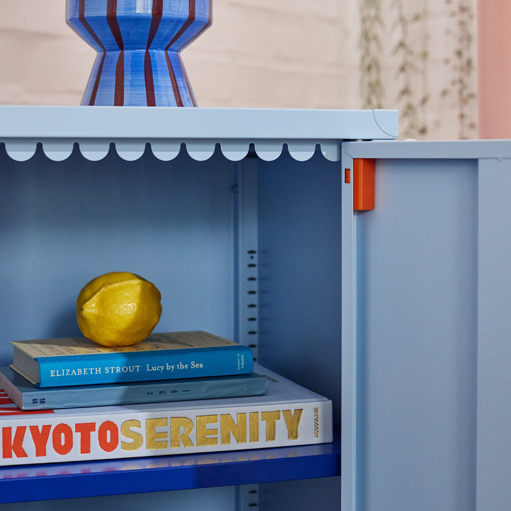 Popstrukt Sprinkles Side Table - Blueberry Splash