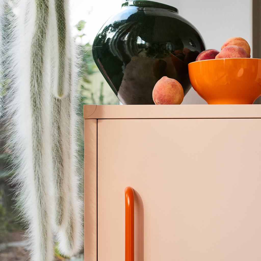 Popstrukt Sprinkles Side Table - Peach Pop