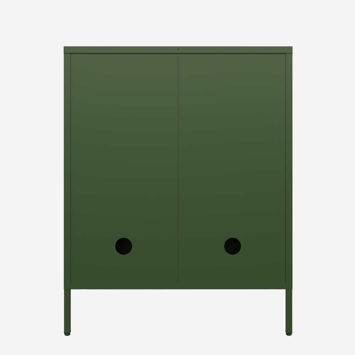 Popstrukt Sugar Cube Cabinet - Dark Olive