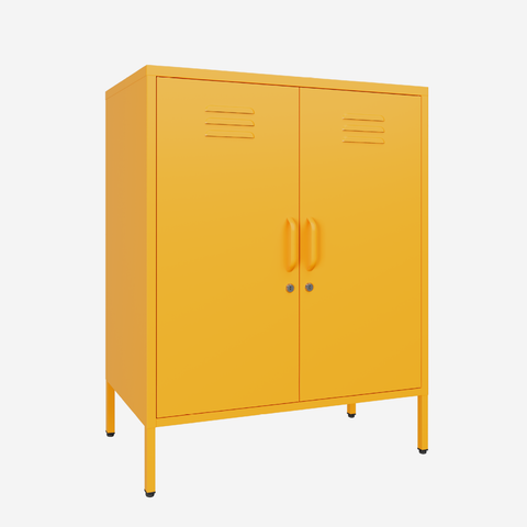 Popstrukt Sugar Cube Cabinet - Honey