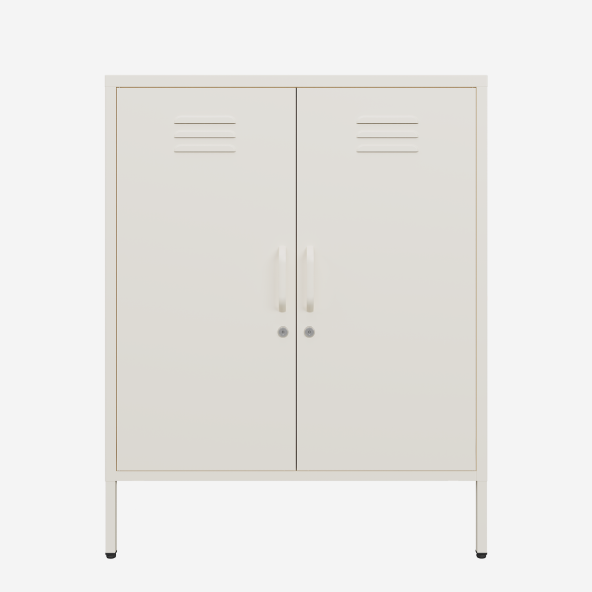 Popstrukt Sugar Cube Cabinet - Soft White