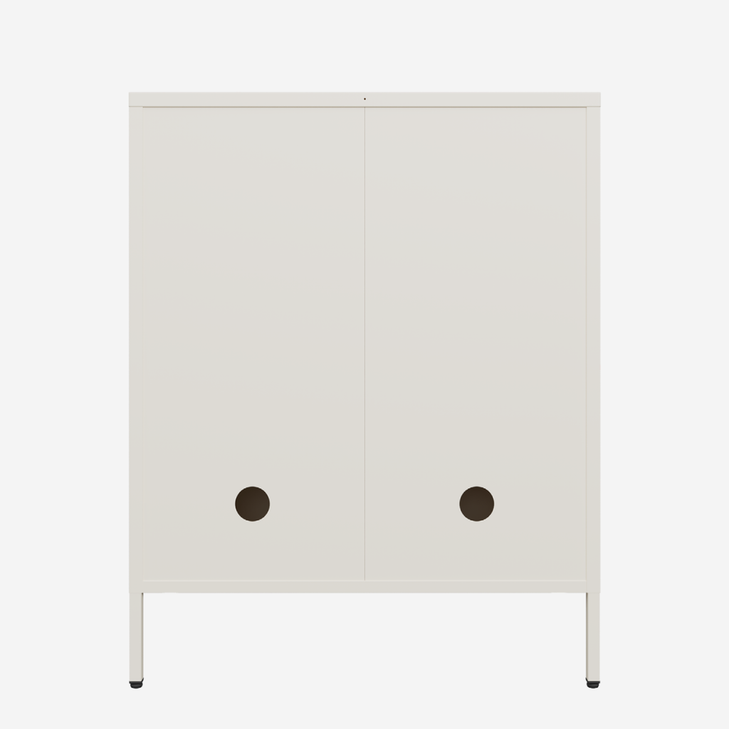 Popstrukt Sugar Cube Cabinet - Soft White