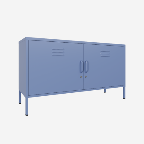 Popstrukt Sugar Cube Media Unit - Pigeon Blue