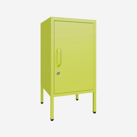 Popstrukt Sugar Cube Side Table - Cyber Lime