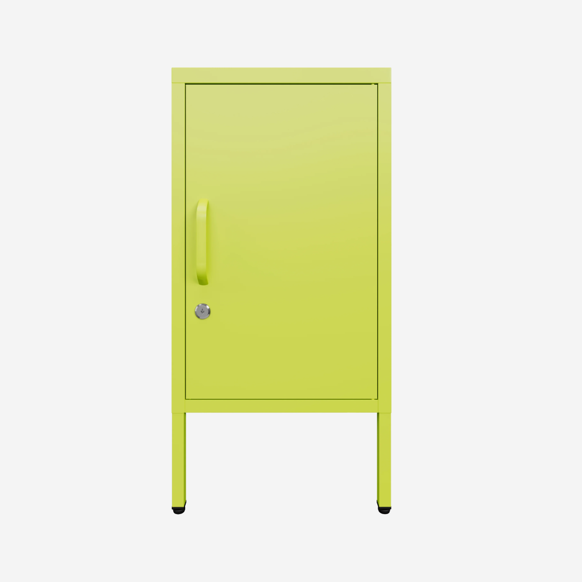 Popstrukt Sugar Cube Side Table - Cyber Lime