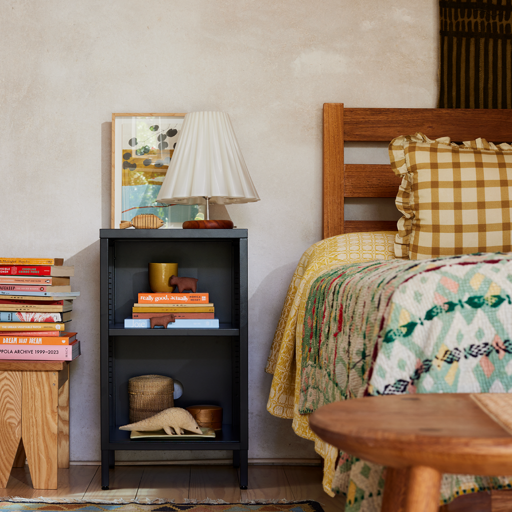 Popstrukt Wafer Side Table - Black Sand