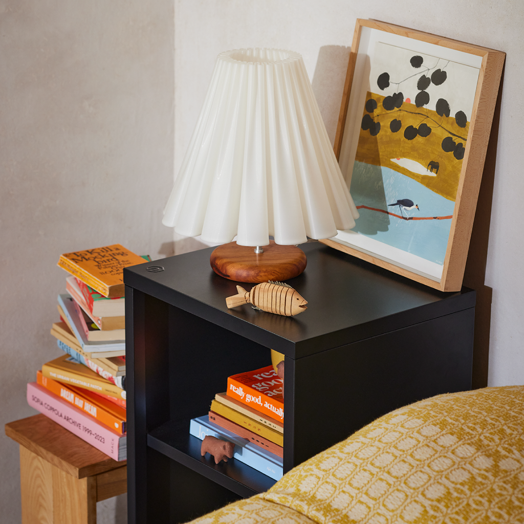 Popstrukt Wafer Side Table - Black Sand