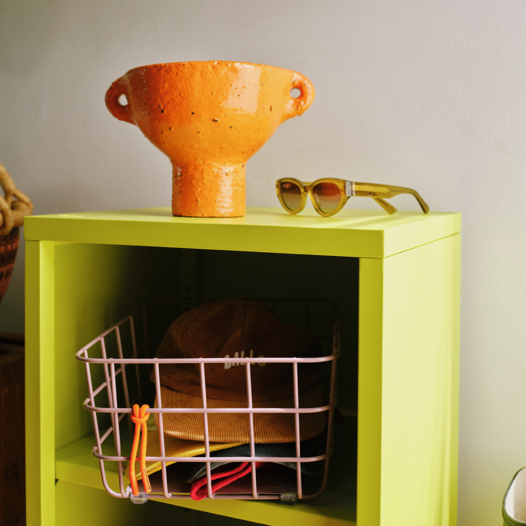 Popstrukt Wafer Side Table - Cyber Lime Sand