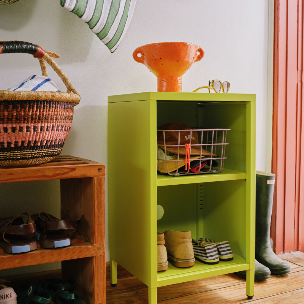 Popstrukt Wafer Side Table - Cyber Lime Sand