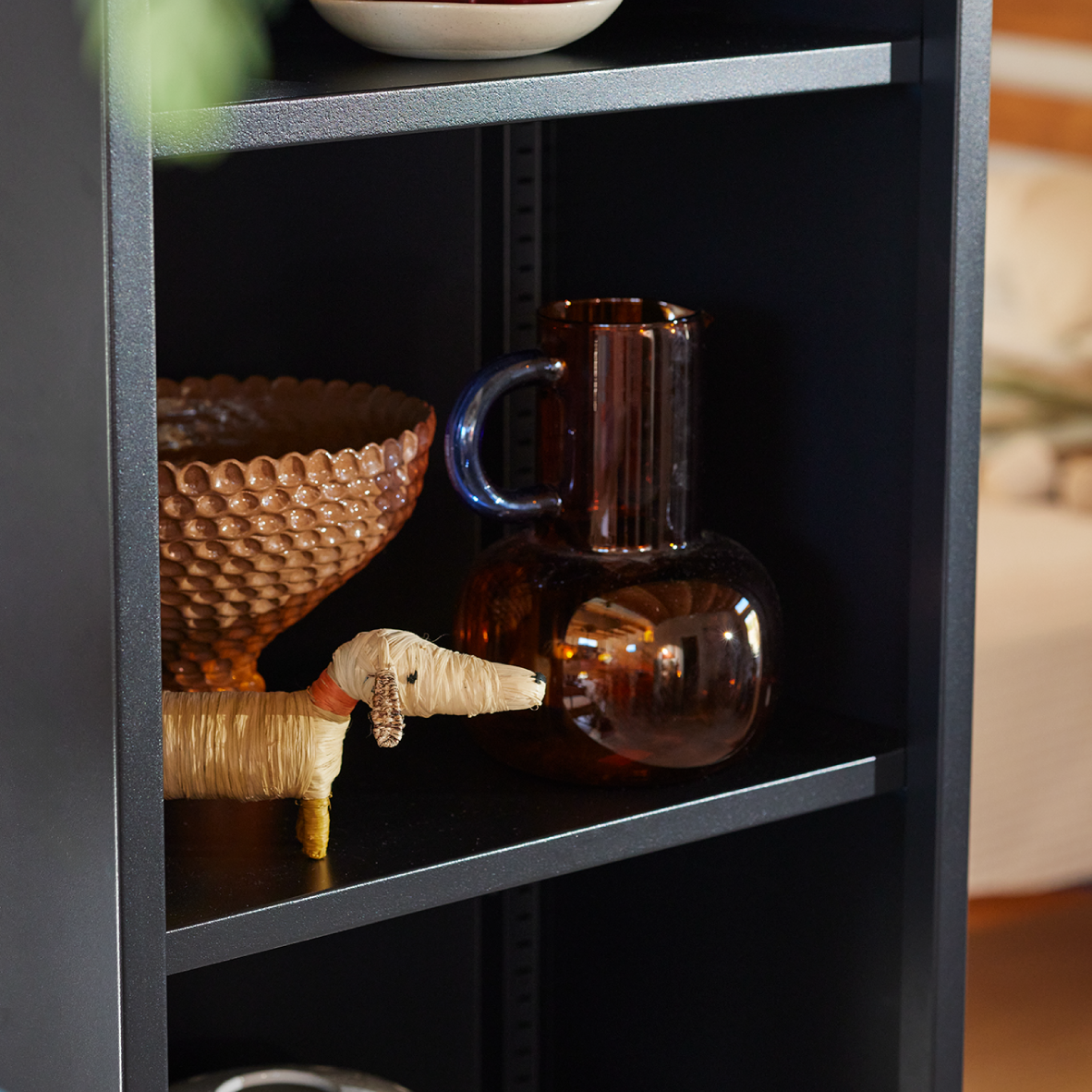 Popstrukt Wafer Tall Shelf - Black Sand