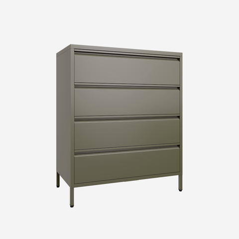 Popstrukt Bon Bon Chest of Drawers - Moss Grey