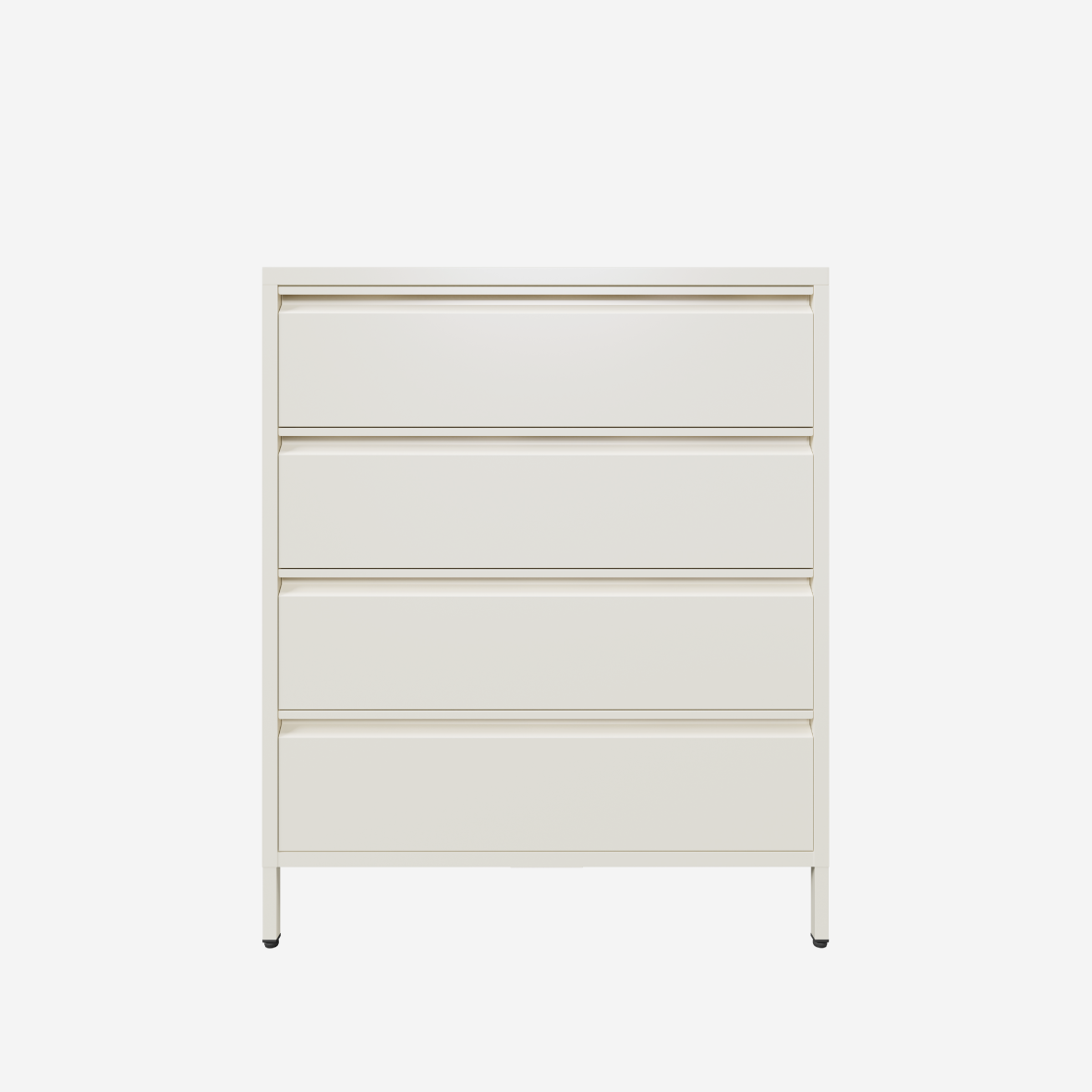 Popstrukt Bon Bon Chest of Drawers - Soft White