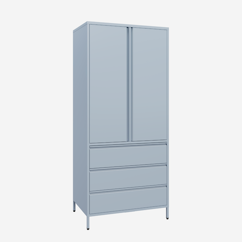 Popstrukt Bon Bon Double Locker - Salt Blue