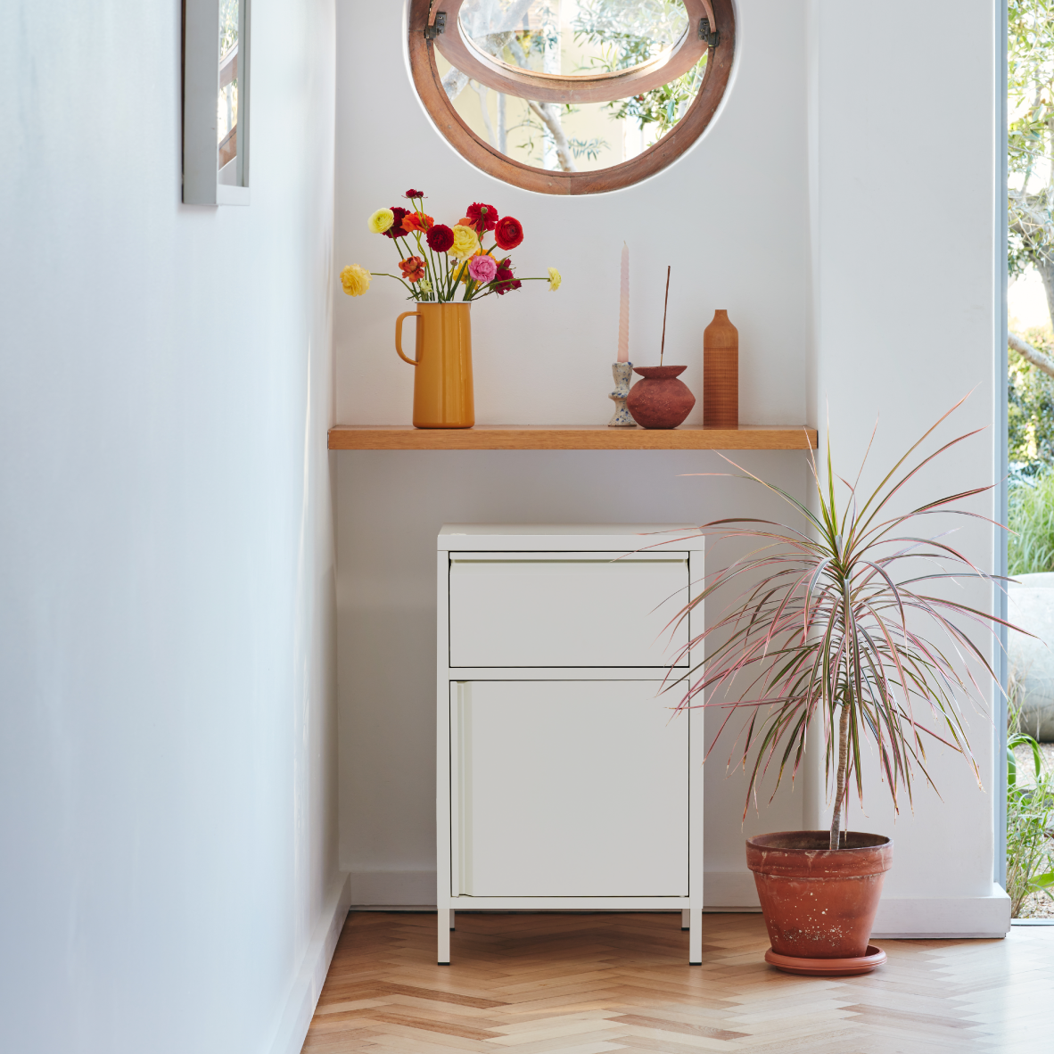 Popstrukt Bon Bon Side Table - Soft White