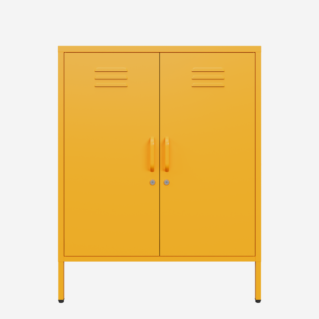 Popstrukt Sugar Cube Cabinet - Honey
