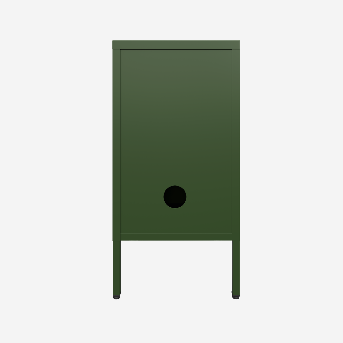 Popstrukt Sugar Cube Side Table - Dark Olive