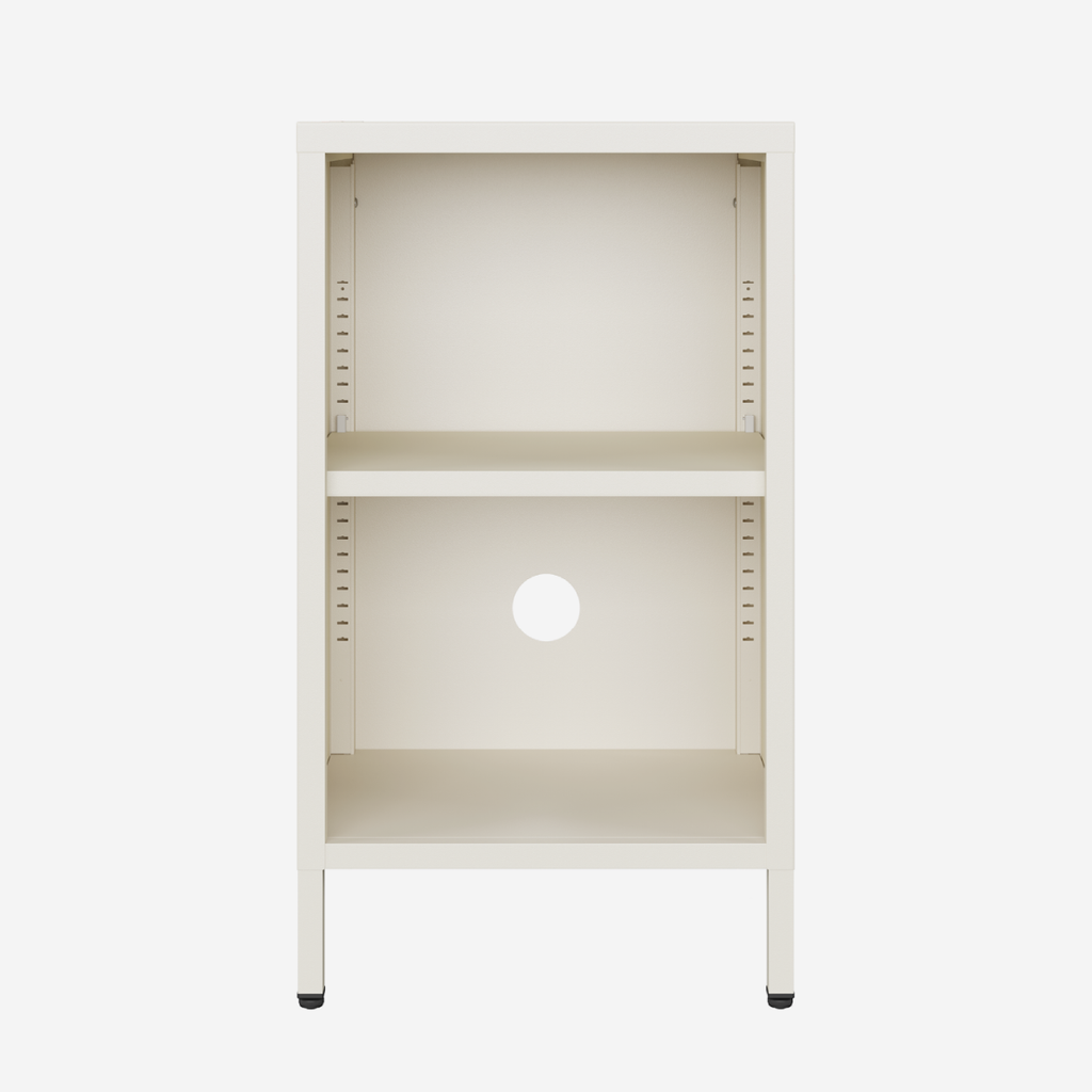 Popstrukt Wafer Side Table - Soft White Sand