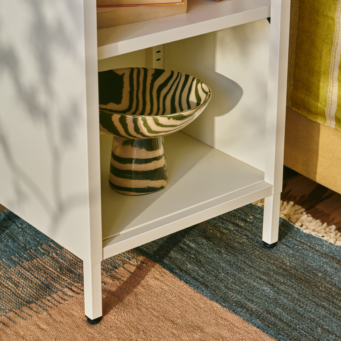 Popstrukt Wafer Side Table - Soft White Sand