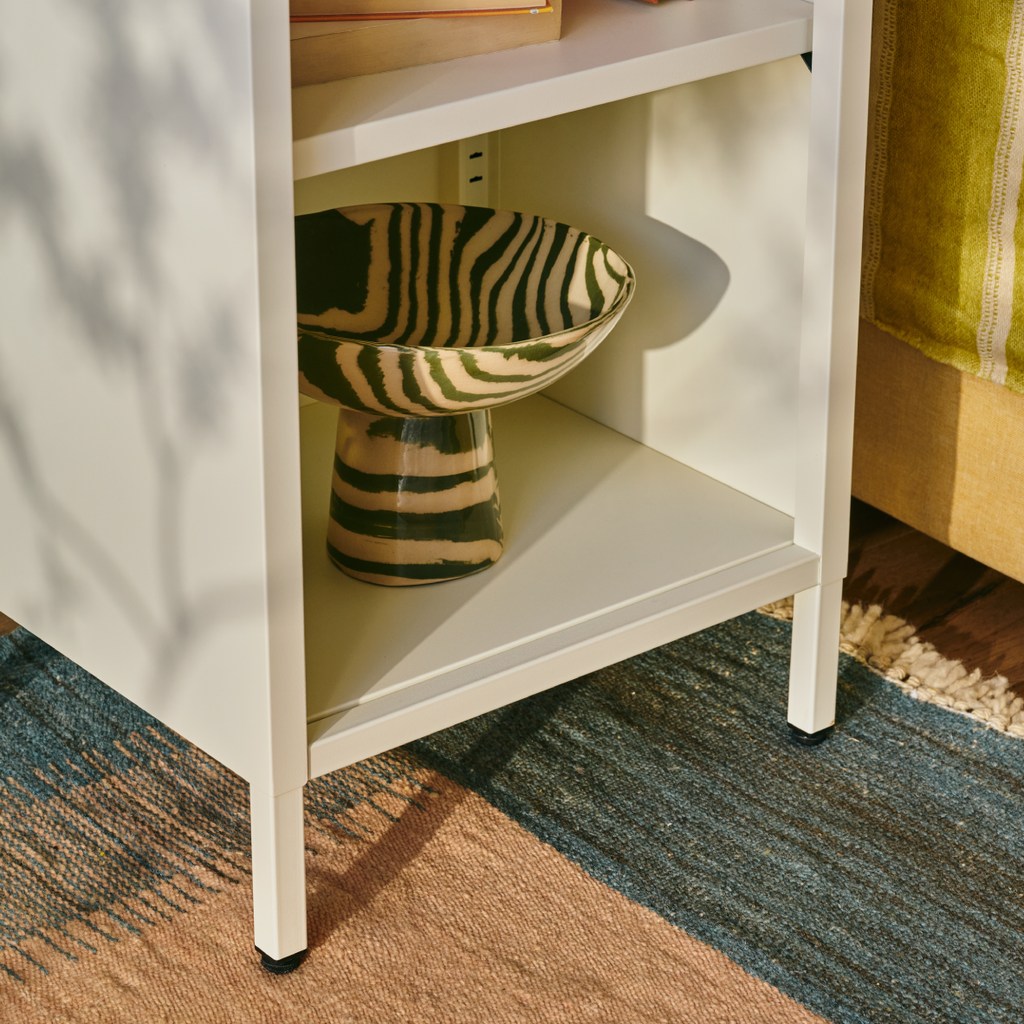 Popstrukt Wafer Side Table - Soft White Sand