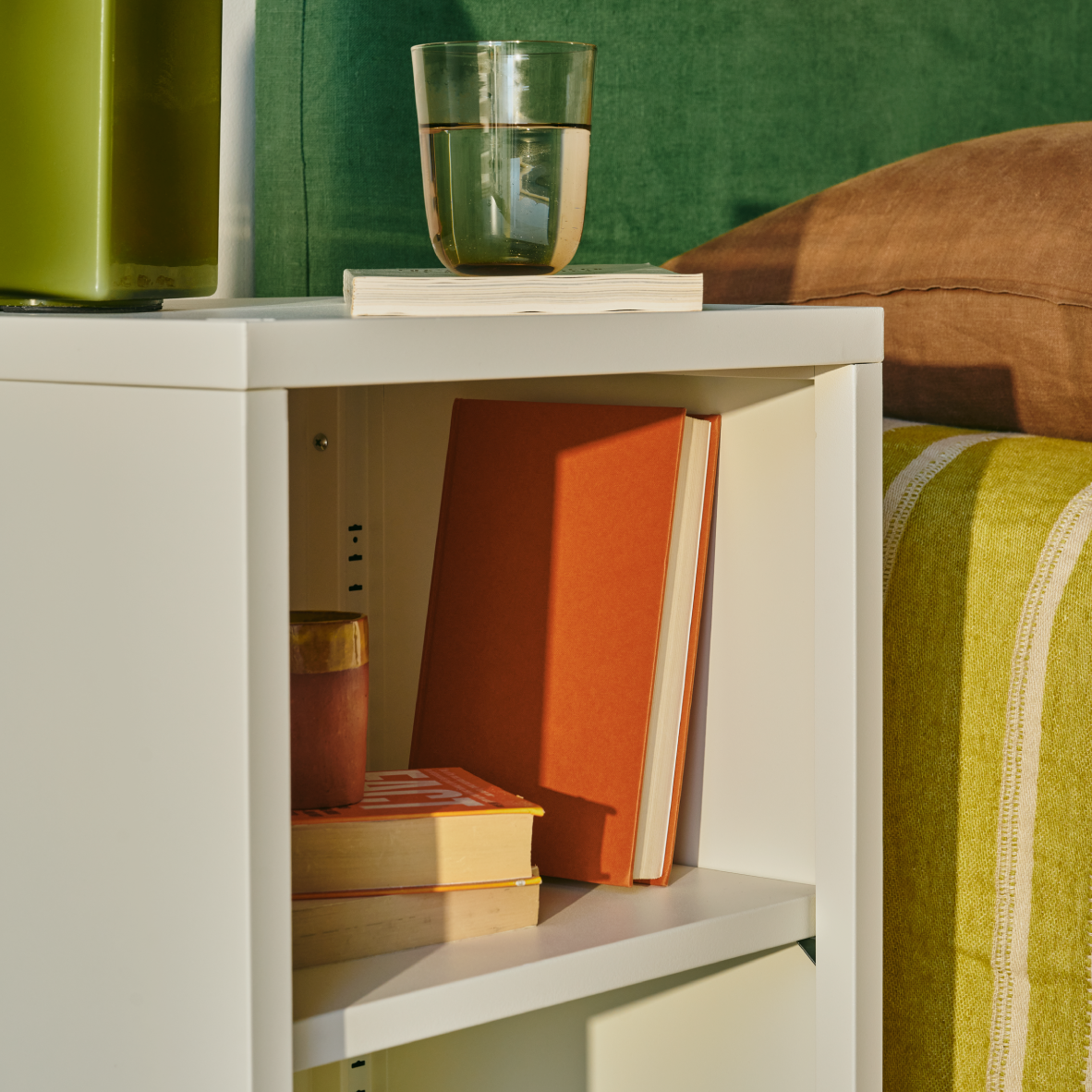 Popstrukt Wafer Side Table - Soft White Sand