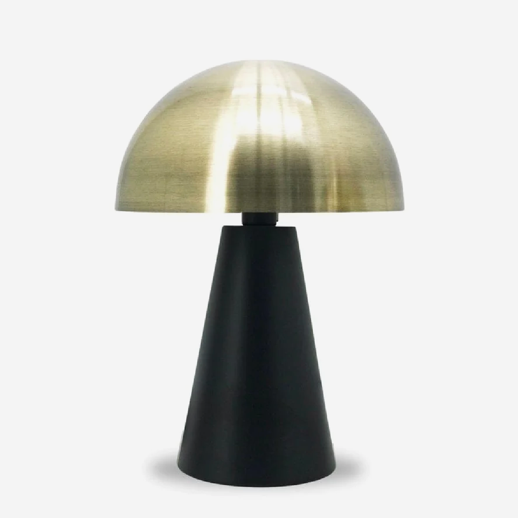 Portobello Table Lamp - Black & Brass