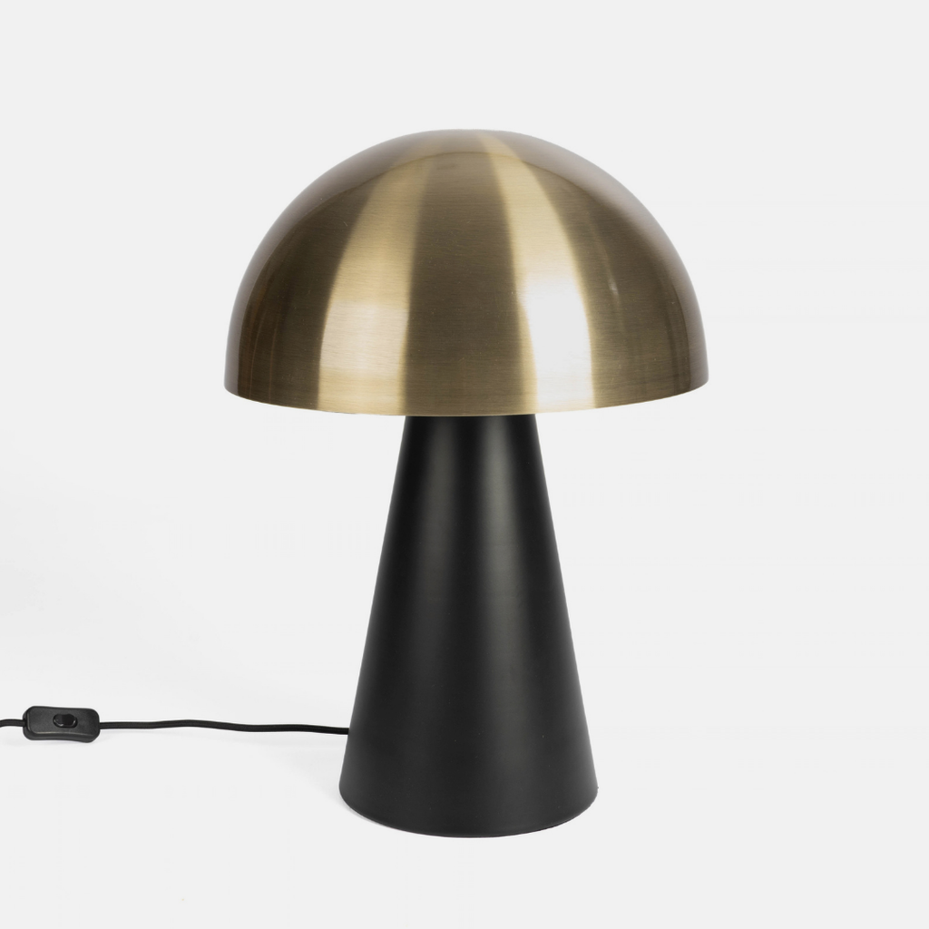 Portobello Table Lamp - Black & Brass