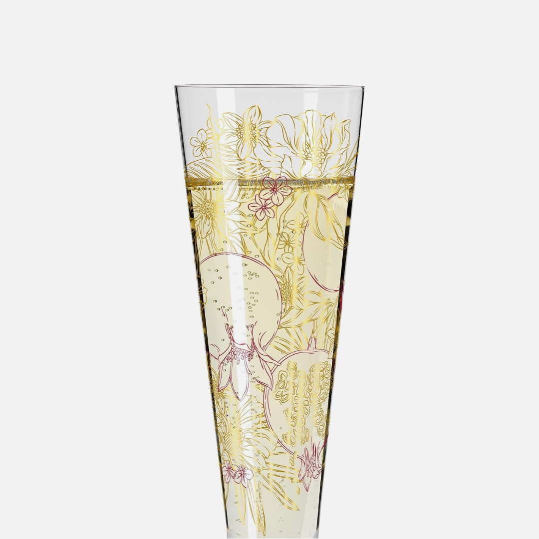 GoldNight Champagne Glass - Maggie Enterrios