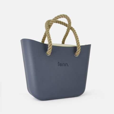 Original Handbag - Denim / Rope / Beige Inner