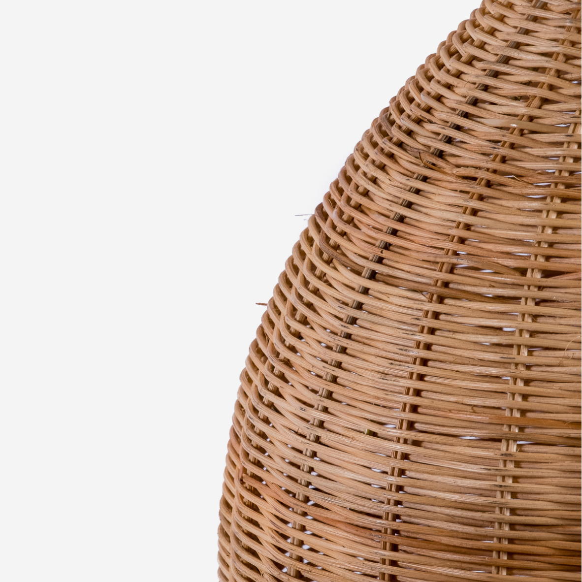 Jumbo Rattan Floor Lamp 160cm - Terraced Ball