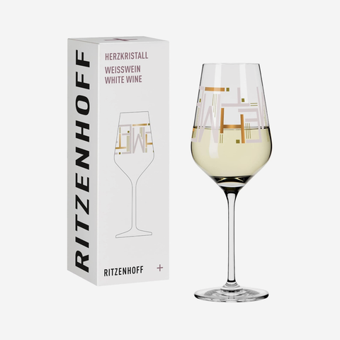 Herzkristall Crystal White Wine Glass - Christine Kordes #10