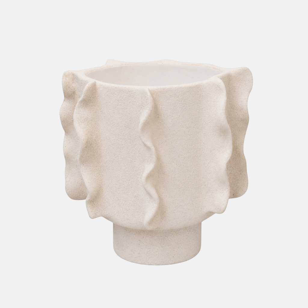 Ruffled Planter - Vertigo