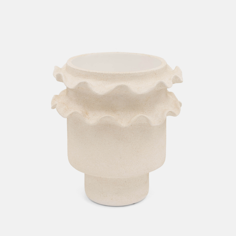 Ruffled Planter - Horizon