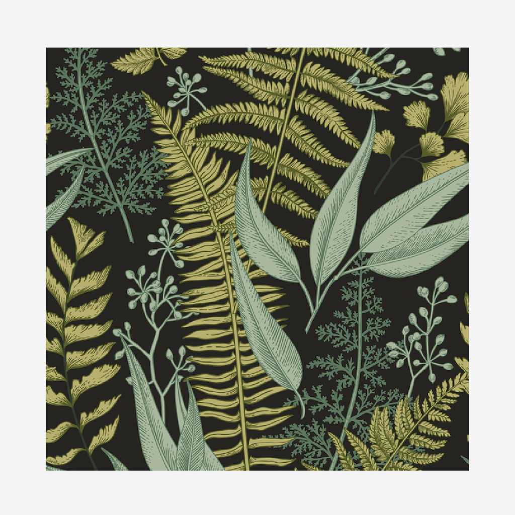 Wallpaper - Sage Midnight