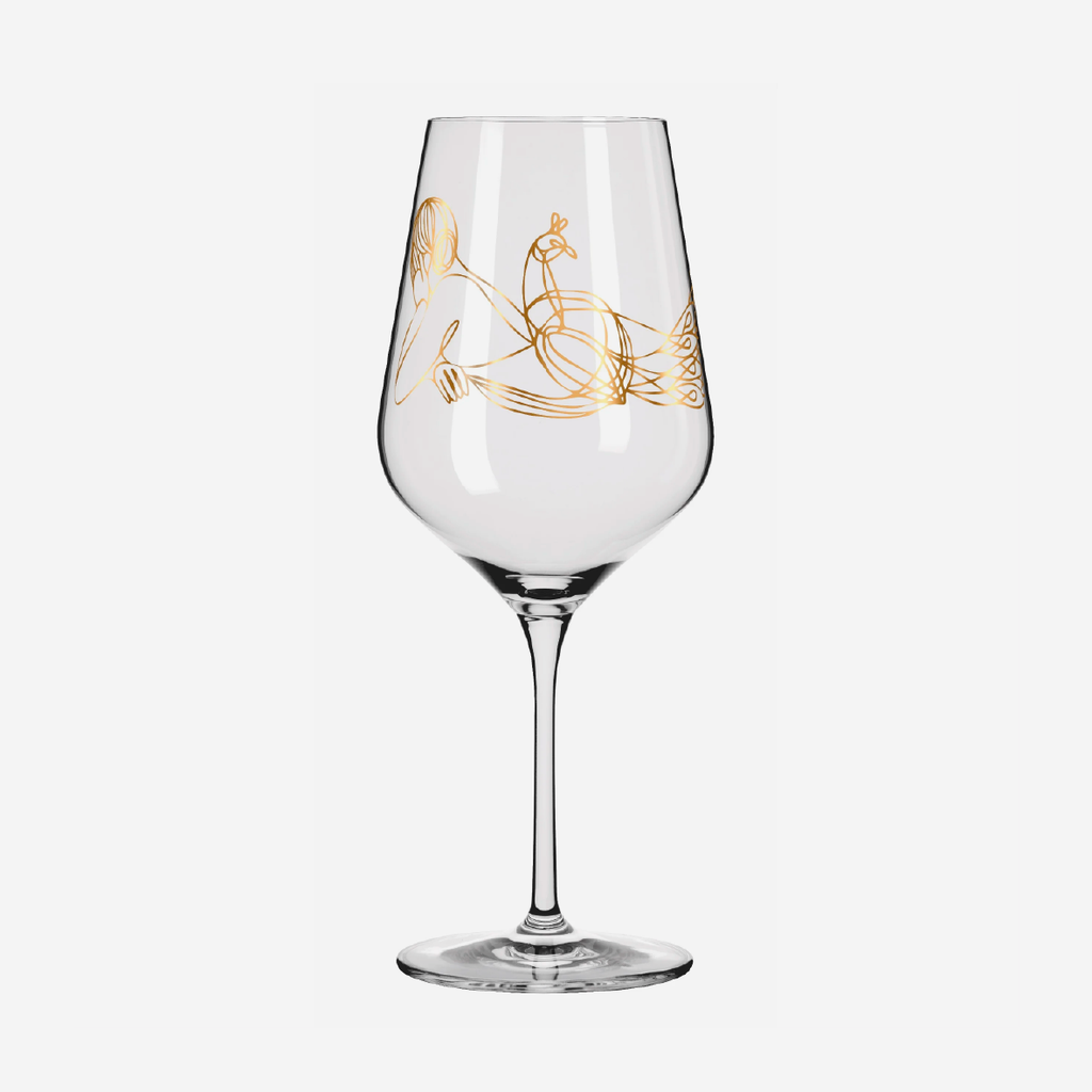 SagenGold Red Wine Glass Set - Burkhard Neie