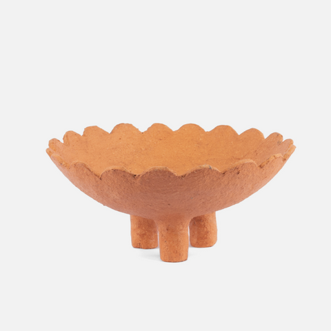 Scallope Bowl - Clay