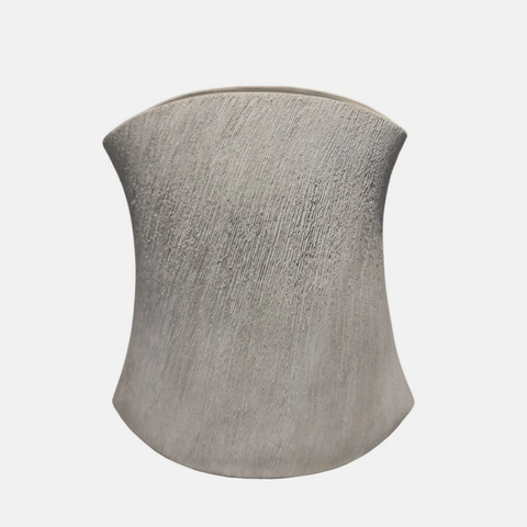 Scratched Rock Vase - Concrete