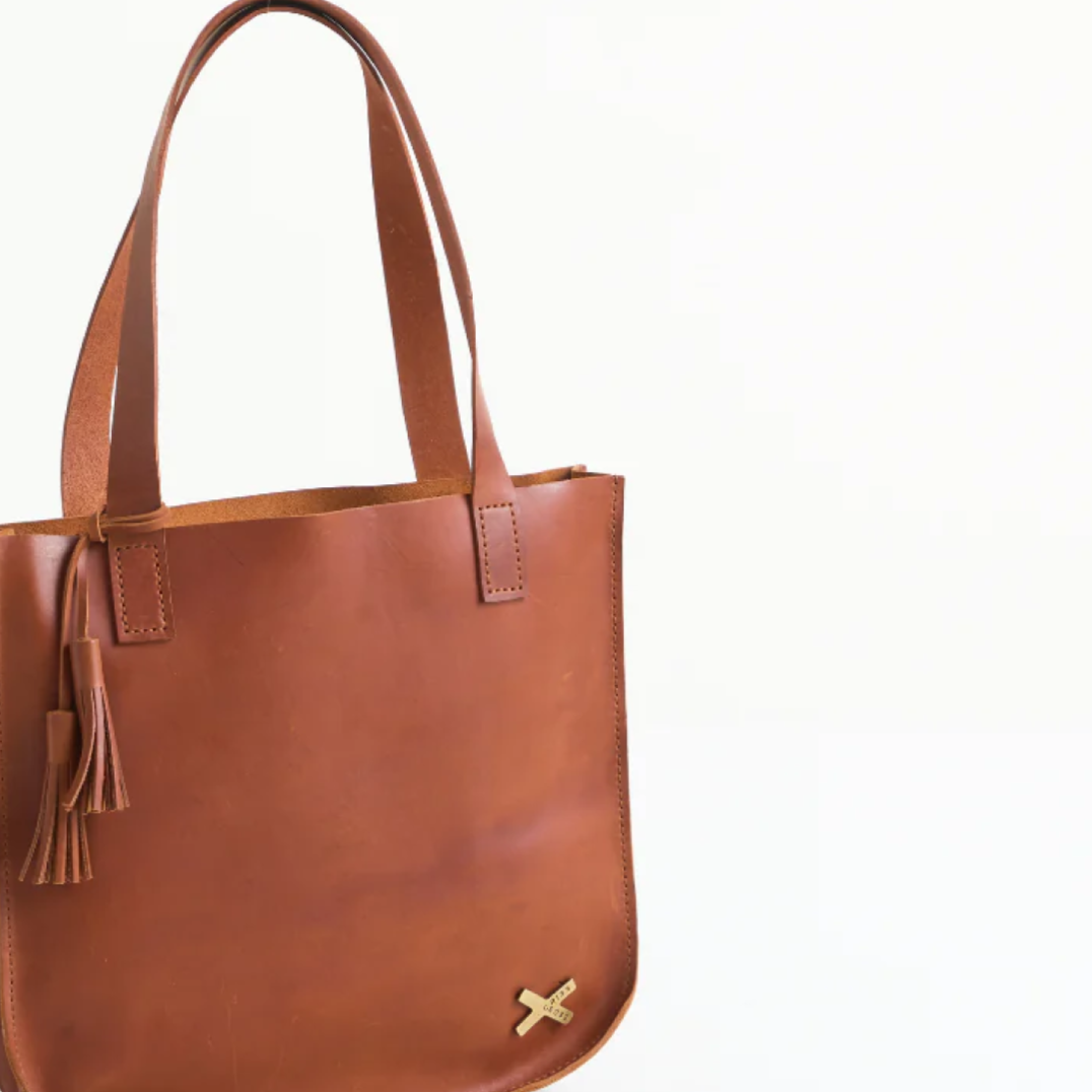 Slim Tote Bag - Amber