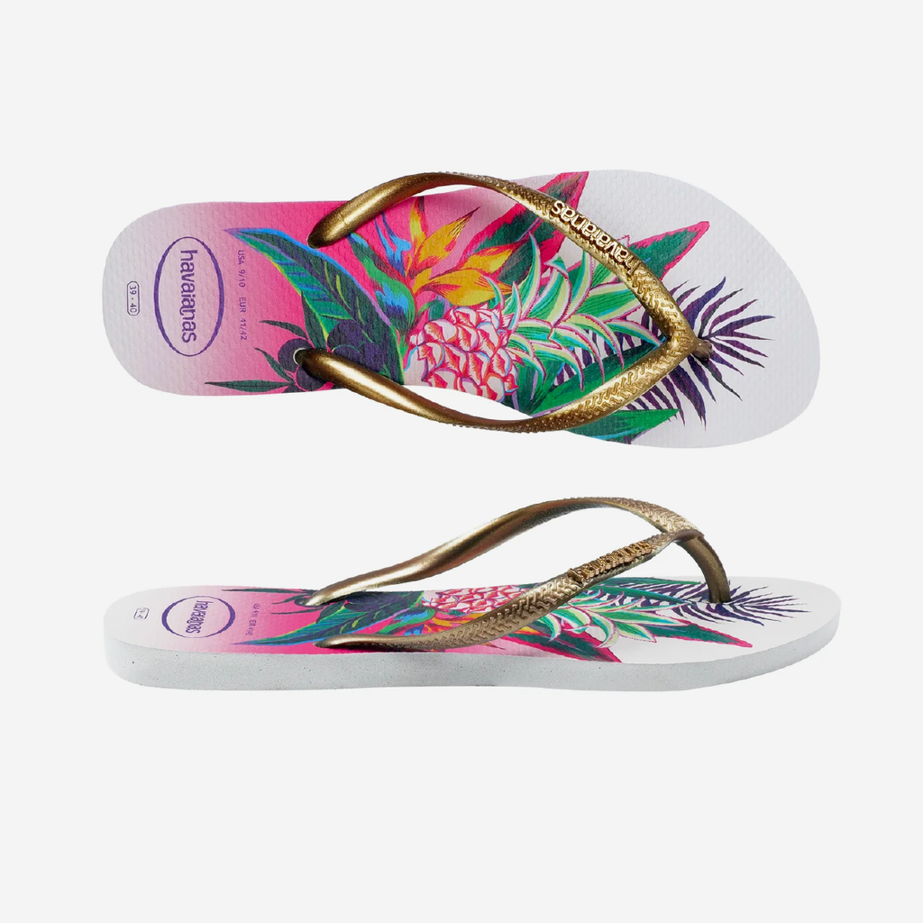 Havaianas tropical shop flip flops