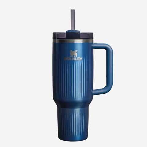 The Quencher Fluted Tumbler 1.18L - Glacial Blue Shine
