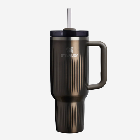 The Quencher Fluted Tumbler 1.18L - Gunmetal Shine