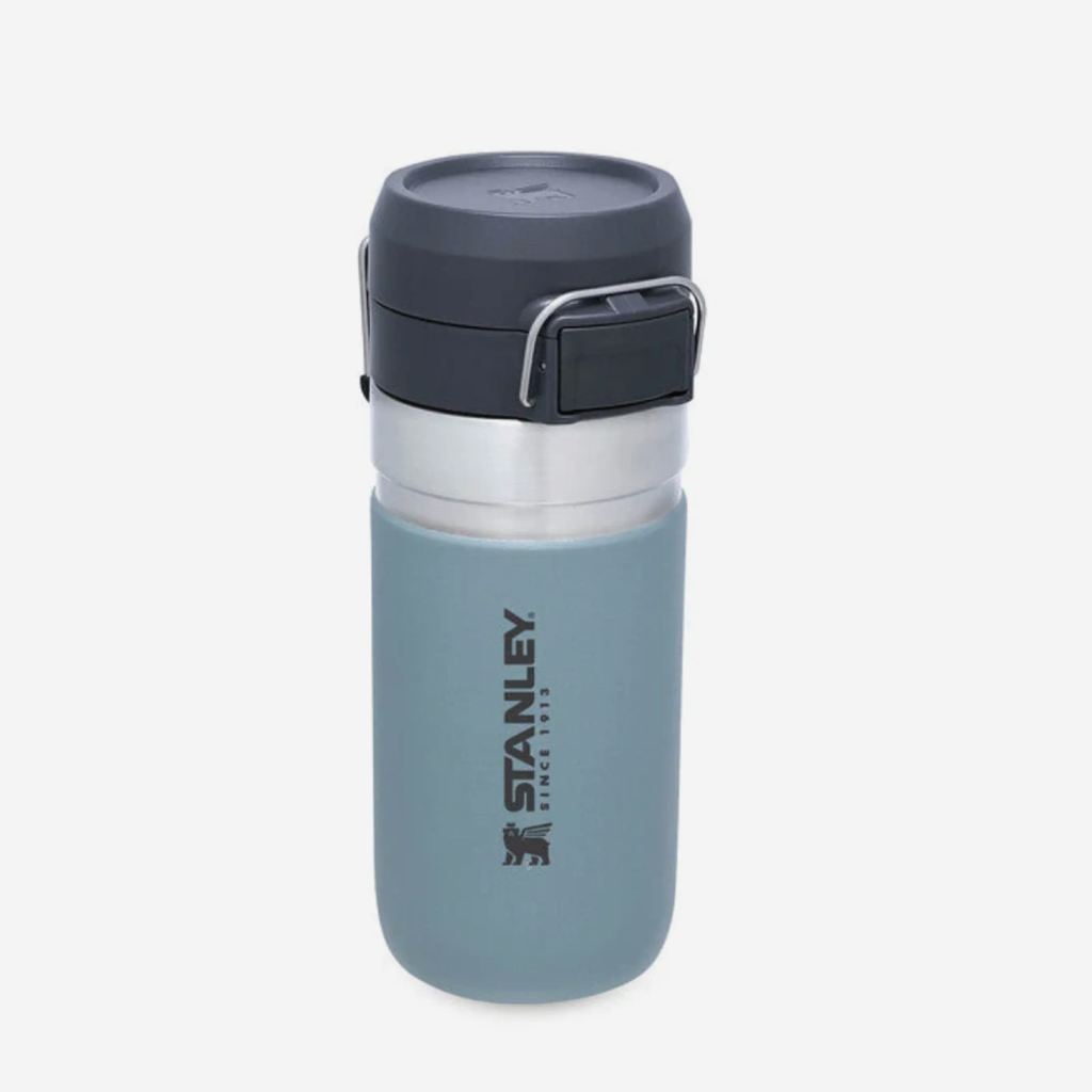 The Quick Flip Water Bottle 470ml - Shale