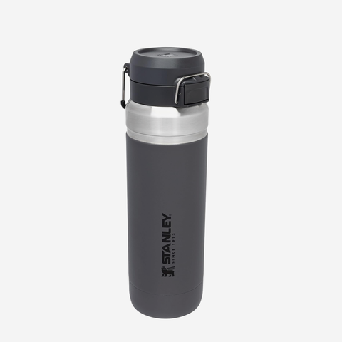 The Quick Flip Water Bottle 1L - Charcoal