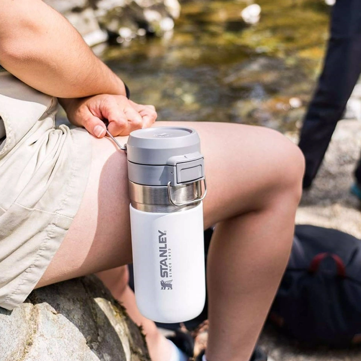 The Quick Flip Water Bottle 470ml - Polar